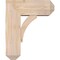 Ekena Millwork Thorton Craftsman Smooth Bracket w/ Offset Brace, Douglas Fir, 7 1/2"W x 18"D x 22"H BKT0806X18X22THR04SDF - alternate 2